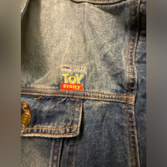 NWT Disney Pixar Toy Story Denim Embroidered Jacket - Picture 5 of 8